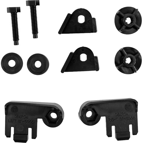 Black A5 Adapter Set for Slotted Hardcaps Brunswick Fyr & Safety