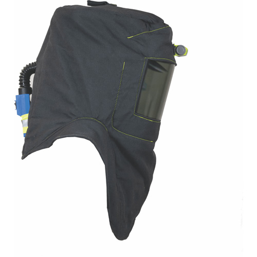 Cagoule de protection contre l'arc &eacute;lectrique TCG, Noir, 40 cal/cm², ANSI Z87.1/ASTM F1506/ASTM F1959/ASTM F2178/R&eacute;pond ou surpasse la norme CSA Z462/NFPA 70E, 4 Arc &eacute;lectrique EPI cat&eacute;gorie niveau Brunswick Fyr & Safety