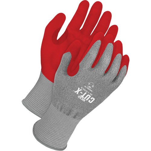 Cut-X&reg; Cut-Resistant Touchscreen Gloves, Size 8, 18 Gauge, Foam Nitrile Coated, HPPE Shell, ASTM ANSI Level A9 Brunswick Fyr & Safety
