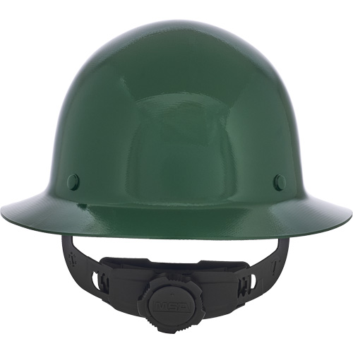 Skullgard&reg; Full Brim Hard Hat, Ratchet Suspension, Non-Vented Brunswick Fyr & Safety