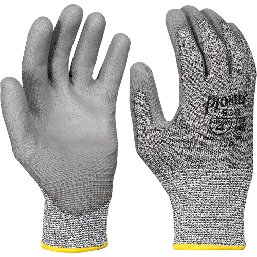 Cut-Resistant Gloves, Size Small, 13 Gauge, Polyurethane Coated, ASTM ANSI Level A4 Brunswick Fyr & Safety