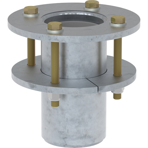 DBI-SALA&reg; Confined Space Deck Mount Base, Galvanized Brunswick Fyr & Safety