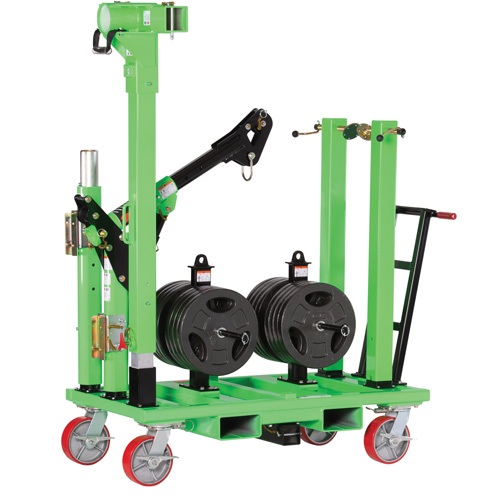 DBI-SALA&reg; Confined Space Counterweighted Cart Base Brunswick Fyr & Safety