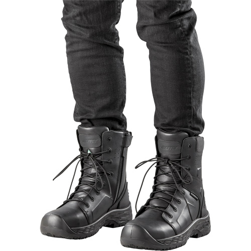 Bottes de s&eacute;curit&eacute; Ice Hero II pour hommes, Cuir, Semelle R&eacute;sistant aux perforations, Pointure 12 Brunswick Fyr & Safety