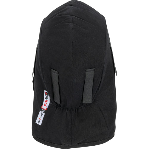 Pioneer 766A Flame-Resistant Quilted Hard Hat Liner with Detachable Mouthpiece, Black/Grey, Cotton/FR-Tech&reg;/Modacrylic/Nylon Brunswick Fyr & Safety