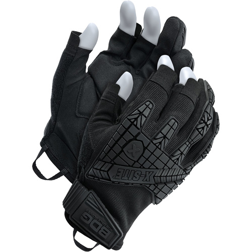 X-Site&reg; Impact Trigger Finger Gloves, Suede Palm, Size Small Brunswick Fyr & Safety