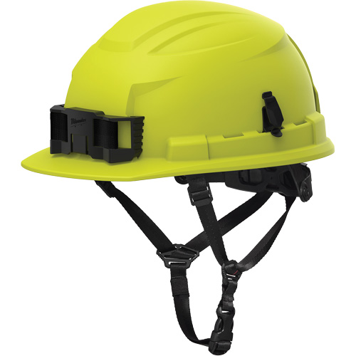 BOLT Front Brim Safety Helmet, Vented, CSA Type 2, Ratchet Suspension Brunswick Fyr & Safety