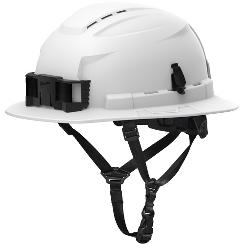 Casque de s&eacute;curit&eacute; &agrave; bordure complet BOLT, CSA type 2, Suspension Rochet, Non ventil&eacute; Brunswick Fyr & Safety