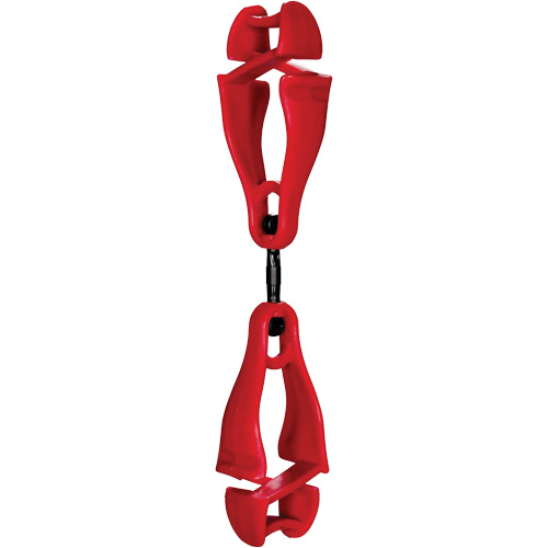 Support pivotant Squids 3420 &agrave; deux pinces pour gants Brunswick Fyr & Safety