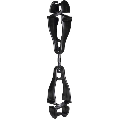 Support pivotant Squids 3420 &agrave; deux pinces pour gants Brunswick Fyr & Safety