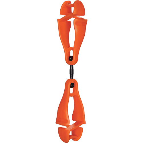 Support pivotant Squids 3420 &agrave; deux pinces pour gants Brunswick Fyr & Safety