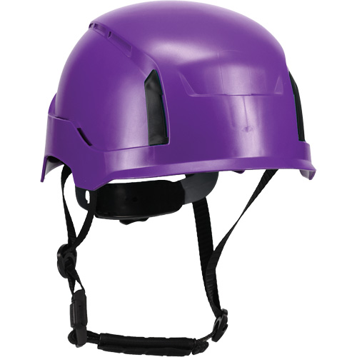 RZRBack Industrial Climbing Helmet, CSA Type 1, Ratchet Suspension, Non-Vented Brunswick Fyr & Safety