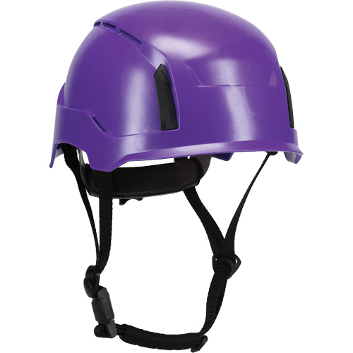 RZRBack Industrial Climbing Helmet, CSA Type 1, Ratchet Suspension, Vented Brunswick Fyr & Safety