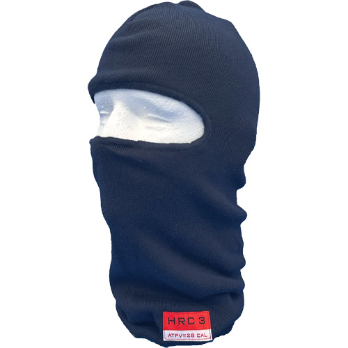 Passe-montagne en tricot FR/AR Atlas Thermax, Acrylique/Coton, Bleu Brunswick Fyr & Safety