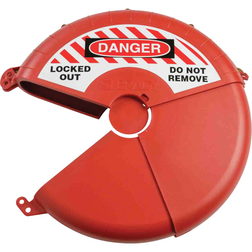 Collapsible Gate Valve Lockout Device, Wheel Type Brunswick Fyr & Safety