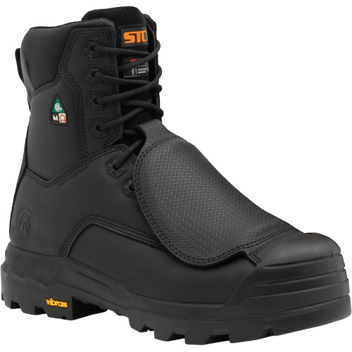 Bottes de travail Vulcan avec protecteur m&eacute;tatarsien &agrave; l'ext&eacute;rieur, Cuir, Taille 7, Imperm&eacute;able Brunswick Fyr & Safety
