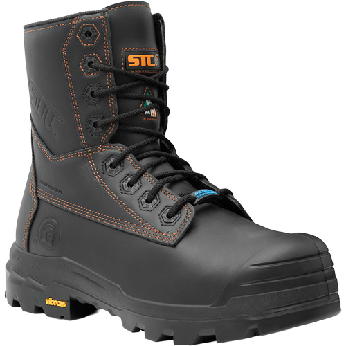 Metpro Flex Work Boots with Metguard, Leather, Size 5, Impermeable Brunswick Fyr & Safety