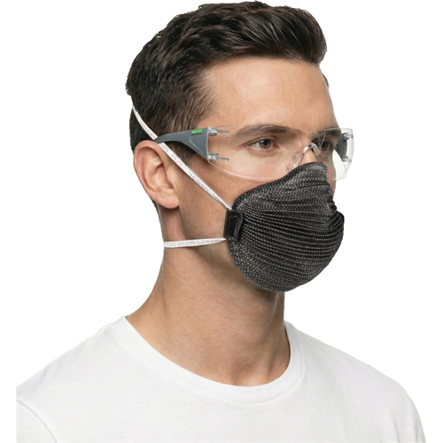 Adapt Lite Grey/Green Safety Glasses, Clear Lens, Anti-Fog/Anti-Scratch, ANSI Z87+/Meets/Exceeds CSA Z94.3 Brunswick Fyr & Safety