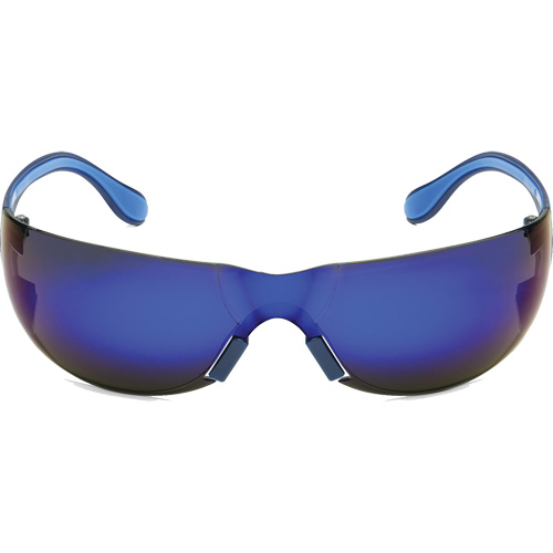 Adapt Lite Safety Glasses, Blue Mirror Lens, Anti-Fog/Anti-Scratch, ANSI Z87+/Meets/Exceeds CSA Z94.3 Brunswick Fyr & Safety