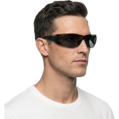 Adapt Lite Safety Glasses, Smoke Lens, Anti-Fog/Anti-Scratch, ANSI Z87+/Meets/Exceeds CSA Z94.3 Brunswick Fyr & Safety