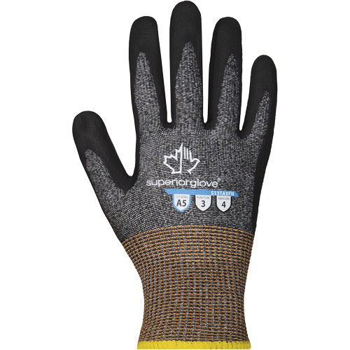 Gants minces r&eacute;sistants &agrave; la coupe PRO S13TAXFN, Taille 11, Calibre 13, Rev&ecirc;tement Mousse de nitrile, Enveloppe en TenActiv, ASTM ANSI niveau A5 Brunswick Fyr & Safety