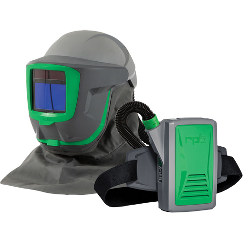 Z-Link+ PAPR System with Shoulder Cape & Visor, Facepiece Respirator/Welding Helmet Brunswick Fyr & Safety
