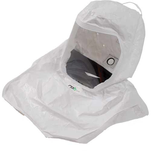 Cagoule compl&egrave;te Tychem 2000 pour T-Link & T200, Universel, Coiffe souple Brunswick Fyr & Safety