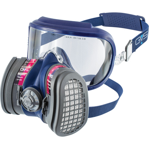 Elipse Integra&reg; Low Profile OV-P100 NIOSH Respirator with Replacement Filters, Elastomer/Thermoplastic, Medium/Large Brunswick Fyr & Safety