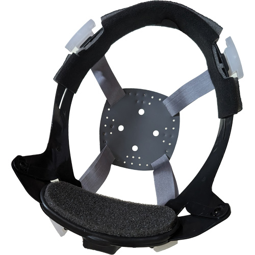 LIDGUARD&reg; 4-Point Suspension fors Cap & Full Brim Hardhats, Ratchet Brunswick Fyr & Safety