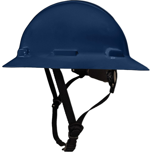 Casque de s&eacute;curit&eacute; &agrave; bordure compl&egrave;te LIDGUARD avec mentonni&egrave;re, R&eacute;pond aux normes CSA type 1, Suspension Rochet, Ventil&eacute; Brunswick Fyr & Safety