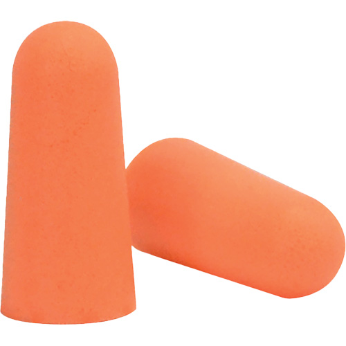 Bouchons d'oreilles coniques jetables en mousse de PU orange SEALTEC33, Vrac - Boîte Brunswick Fyr & Safety