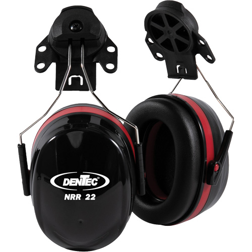 SEALTEC 500 Series Earmuff with Stainless Steel Dual Arms, Cap Mount, 26 dB NRR dB Brunswick Fyr & Safety