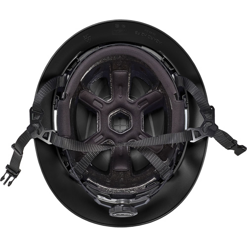 Casque de s&eacute;curit&eacute; &agrave; bord complet V-Gard H2, Suspension Rochet, Non ventil&eacute; Brunswick Fyr & Safety