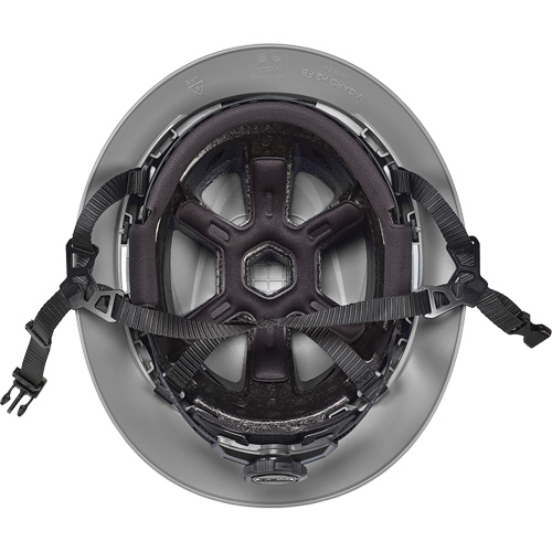 V-Gard H2&reg; Full Brim Safety Helmet, Ratchet Suspension, Non-Vented Brunswick Fyr & Safety