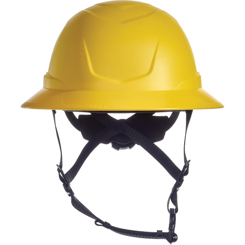 V-Gard H2&reg; Full Brim Safety Helmet, Ratchet Suspension, Non-Vented Brunswick Fyr & Safety