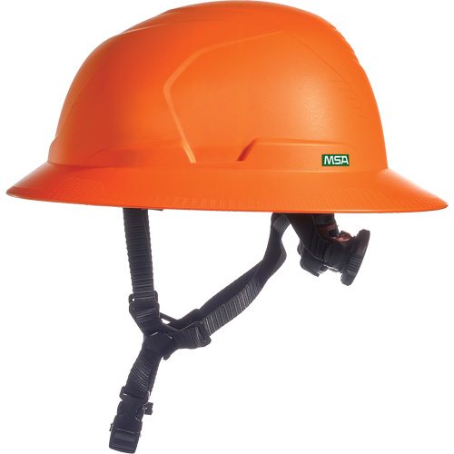 Casque de s&eacute;curit&eacute; &agrave; bord complet V-Gard H2, Suspension Rochet, Non ventil&eacute; Brunswick Fyr & Safety