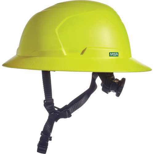 Casque de s&eacute;curit&eacute; &agrave; bord complet V-Gard H2, Suspension Rochet, Non ventil&eacute; Brunswick Fyr & Safety