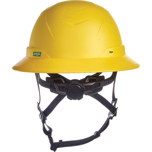 V-Gard H2&reg; Full Brim Safety Helmet with Mips&reg; Safety System, Ratchet Suspension, Non-Vented Brunswick Fyr & Safety