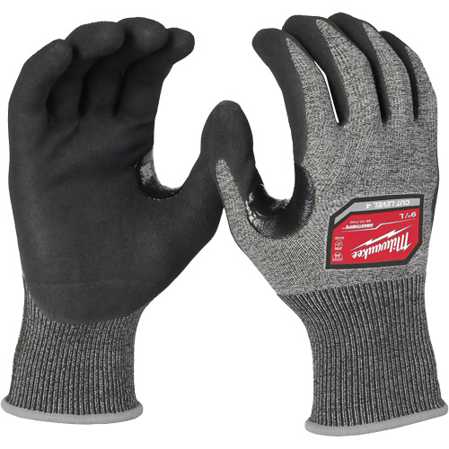 Gants haute dext&eacute;rit&eacute; r&eacute;sistants &agrave; la coupe, Taille 2T-Grand, Calibre 18, Rev&ecirc;tement Nitrile, Enveloppe en Poly&eacute;thyl&egrave;ne, ANSI/ISEA 105 niveau 4/EN 388 niveau D Brunswick Fyr & Safety