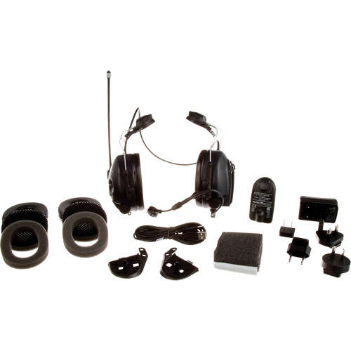 PELTOR WS LiteCom Plus Headset, Cap Mount Style Brunswick Fyr & Safety