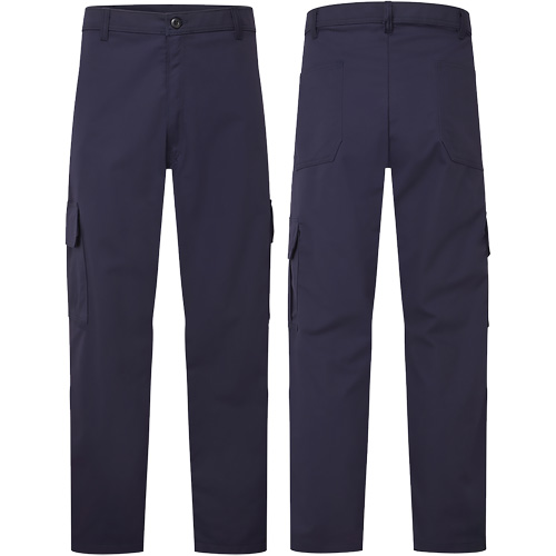 Avenger 9 oz Navy Cargo Pants, Style 611, Cotton/Nylon, Navy Blue, Size 44 Brunswick Fyr & Safety