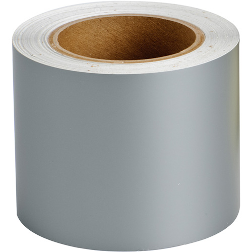 Pipe Marker Tape, 90', Grey Brunswick Fyr & Safety