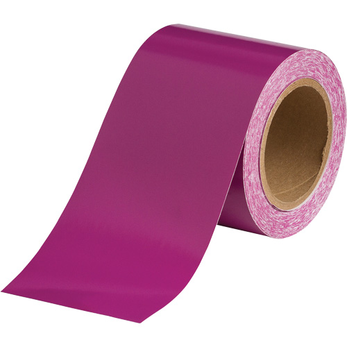 Pipe Marker Tape, 90', Purple Brunswick Fyr & Safety