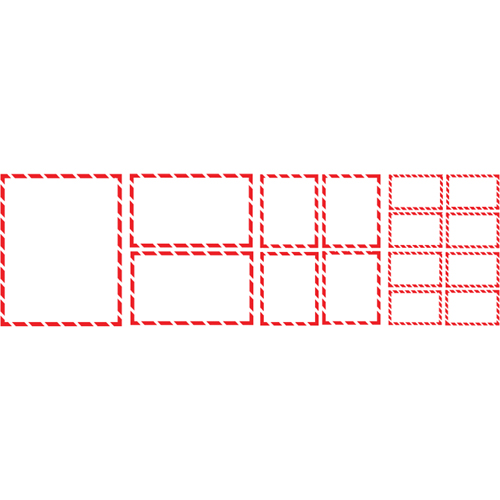 &eacute;tiquettes SIMDUT 400/pqt, Papier, Rouleau, 5-1/2" lo x 4-1/4" la Brunswick Fyr & Safety