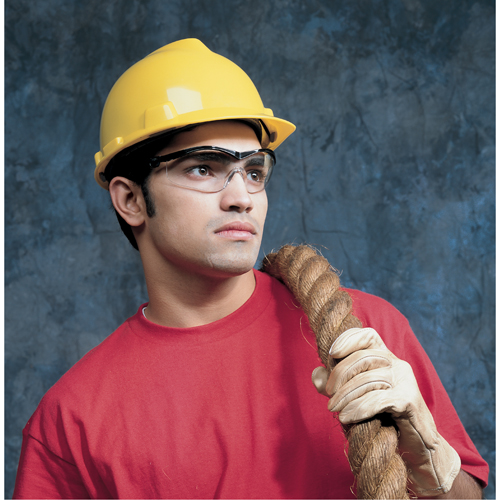 Lunettes de s&eacute;curit&eacute; Storm, Lentille Transparent, Anti-&eacute;gratignures, ANSI Z87+ Brunswick Fyr & Safety