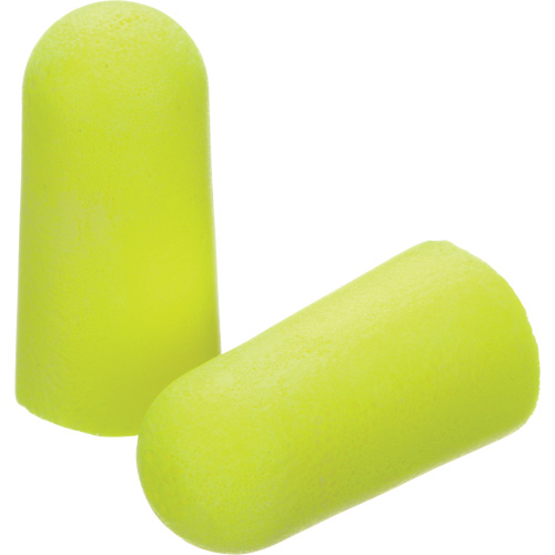 E-A-Rsoft Yellow Neon Earplugs, Bulk - Polybag Brunswick Fyr & Safety