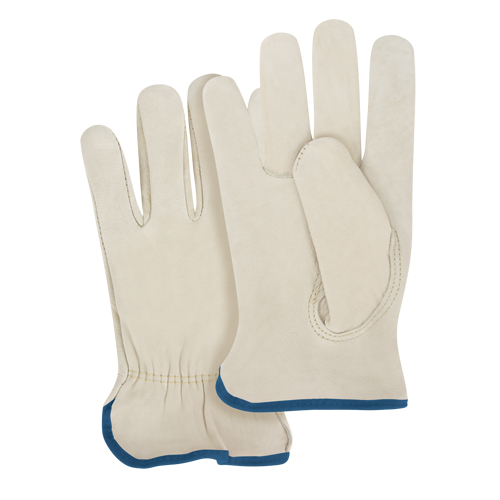Close-Fit Driver's Gloves, X-Large, Grain Cowhide Palm Brunswick Fyr & Safety