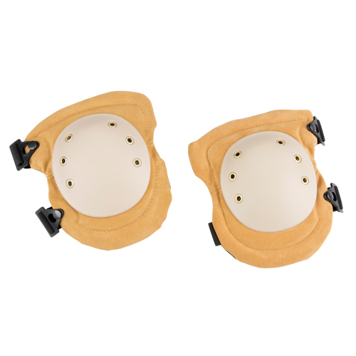 Welding Knee Pads, Hook and Loop Style, Leather Caps, Foam Pads Brunswick Fyr & Safety