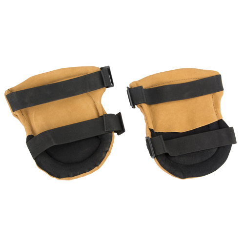 Welding Knee Pads, Hook and Loop Style, Leather Caps, Foam Pads Brunswick Fyr & Safety