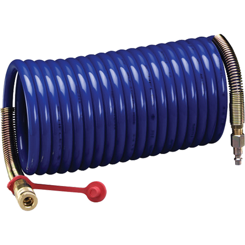 Masques non ajust&eacute;s 3M avec adduction d'air-TUYAUX D'AIR COMPRIM&eacute;, Enroul&eacute; haute pression, 25' Brunswick Fyr & Safety